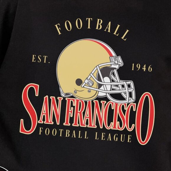 San Francisco Football Vintage Style Crewneck Sweatshirt For Fan 91 - Picture 2 of 5